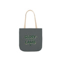 Canvas Tote — "Glory to the Lamb" Religious Graphic Tote Bag