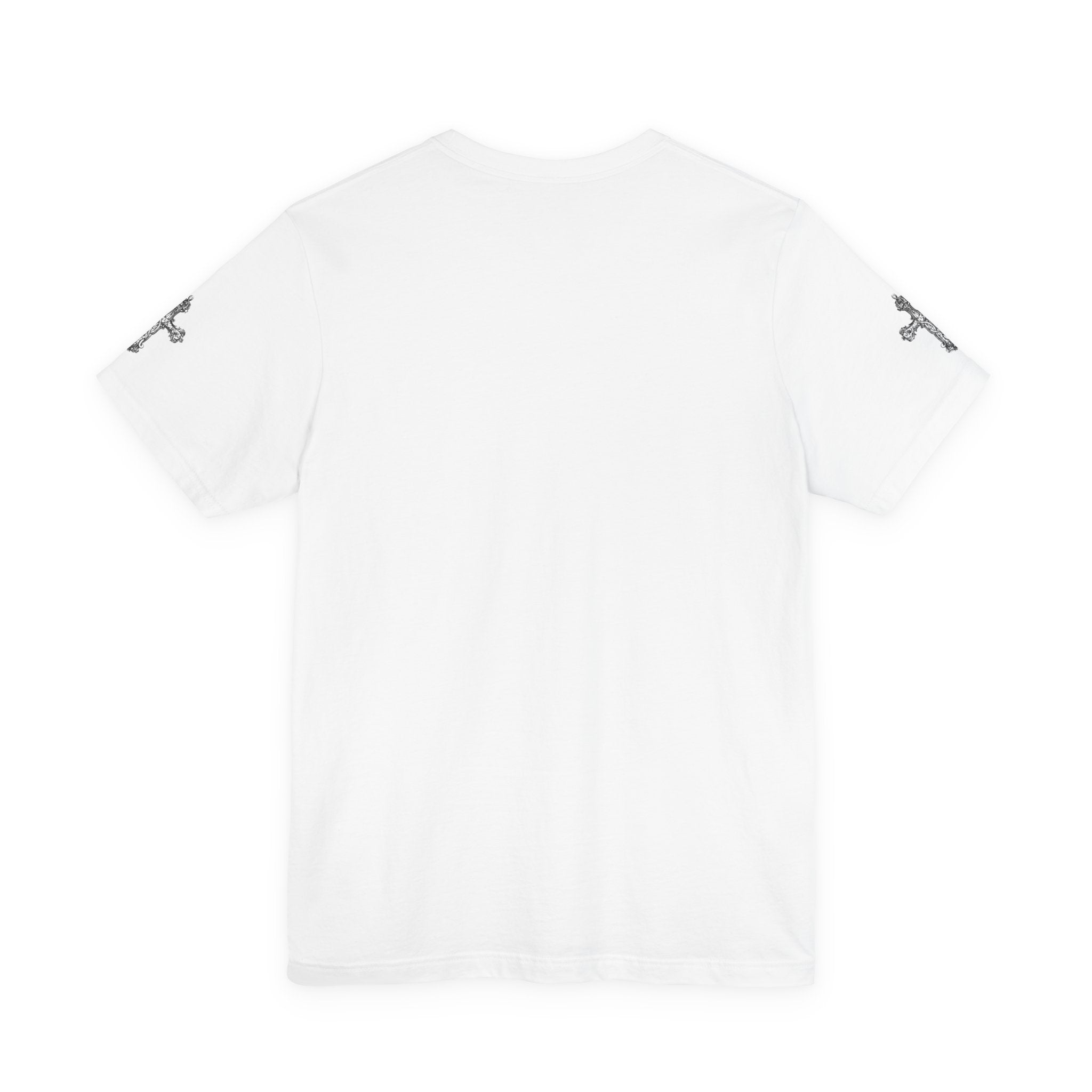 Her Spirit Tells It All Cross Tee — Christian Inspirational Short Sleeve Shirt